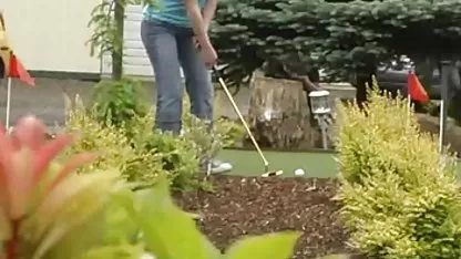 Rambut coklat, dengan, dildo, bokep tante barat semok